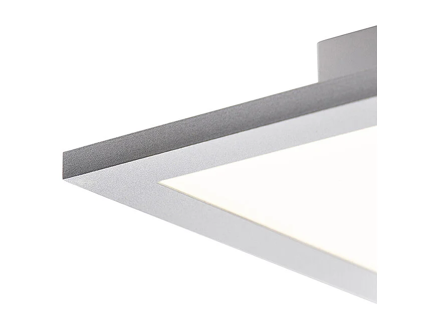 Plafonnier en acier 120 cm avec LED et télécommande - Liv