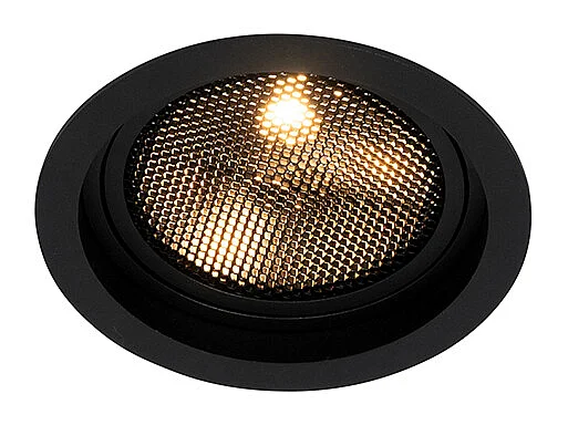 Spot encastré moderne noir orientable - Coop 111 Honey