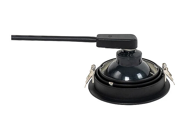 Spot encastré moderne noir orientable - Coop 111 Honey