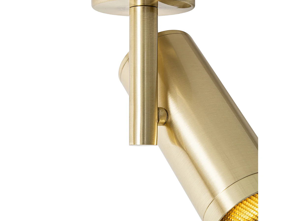 Spot design doré orientable - Scopio Honey