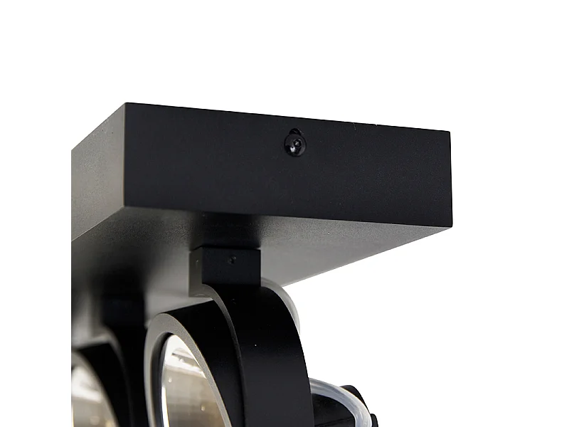 Spot design noir orientable 3 lumières - Go