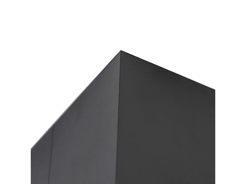 Spot design noir 2 lumières - Qubo Honey