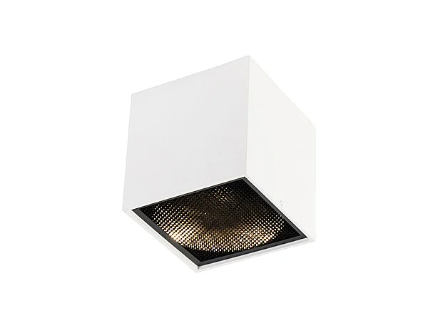 Spot en saillie design blanc GU10 111mm - Box Honey