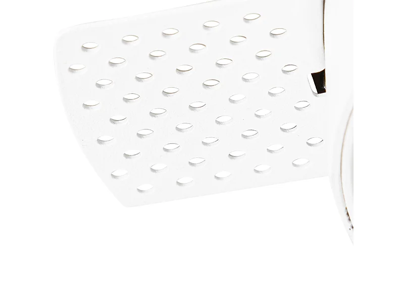 Spot encastré moderne blanc GU10 AR70 rond sans enjoliveur - Oneon Honey