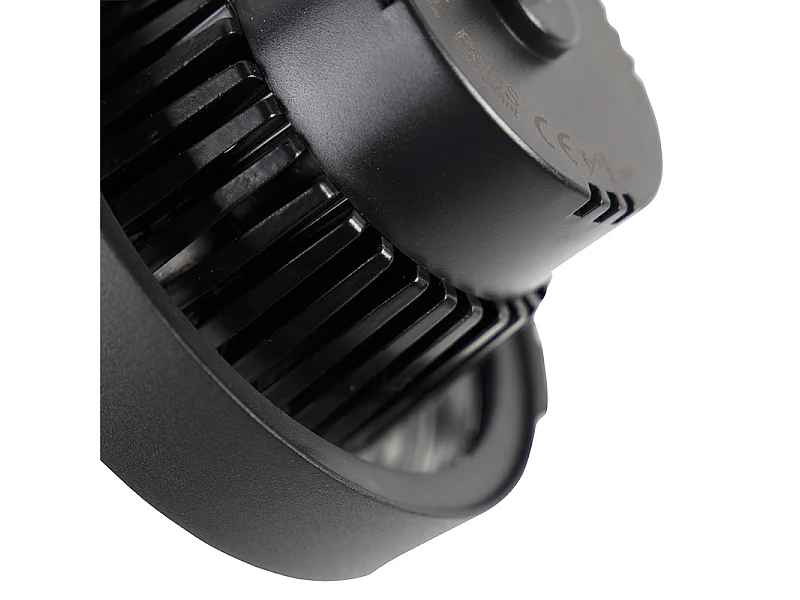 Spot sur rail LED triphasé noir 15W 2700K avec AR111 - Expert