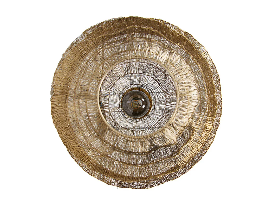 Plafonnier oriental doré 45 cm - Vadi