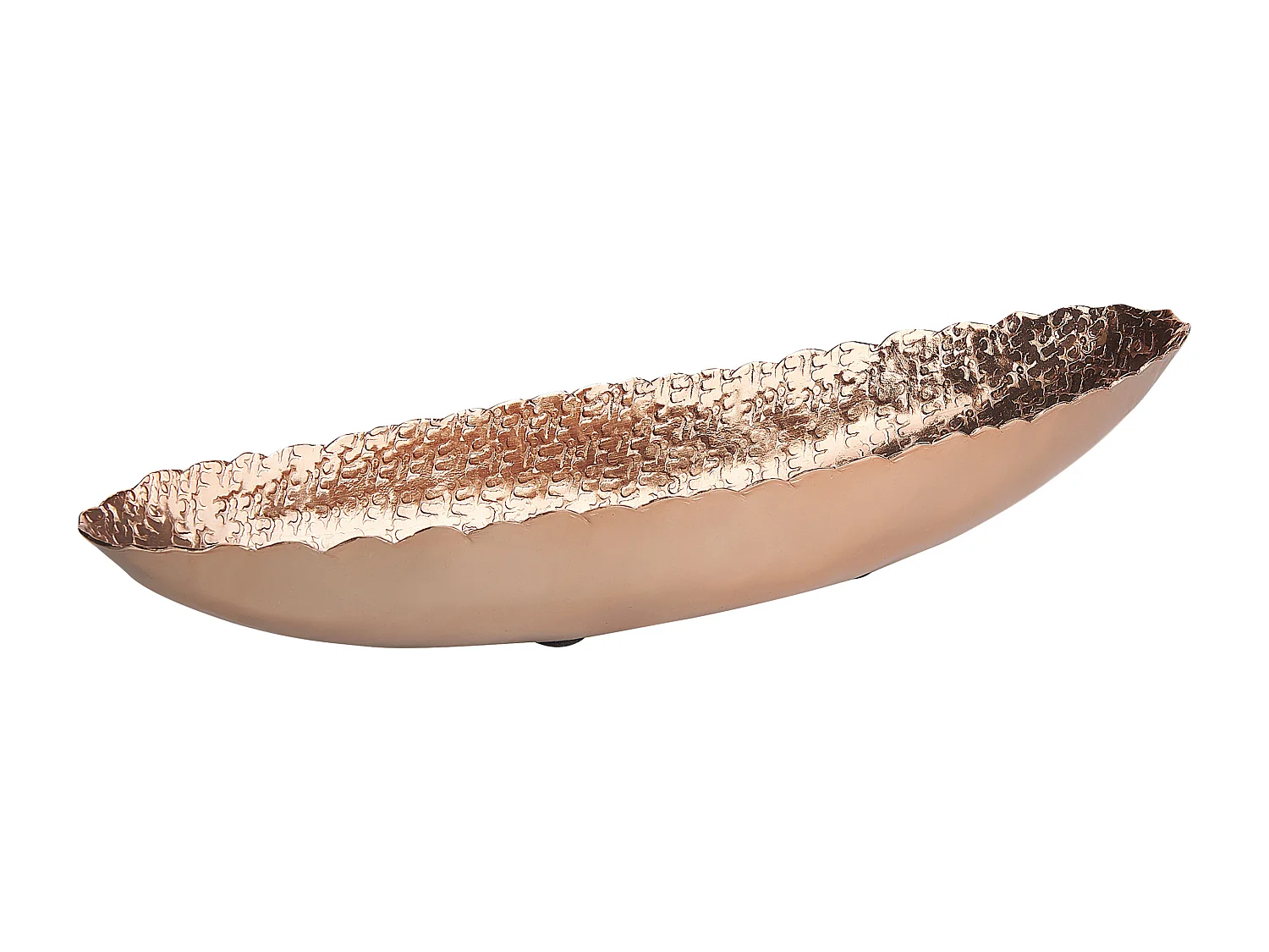 Decoratieve schaal CARACOL Metaal Koper