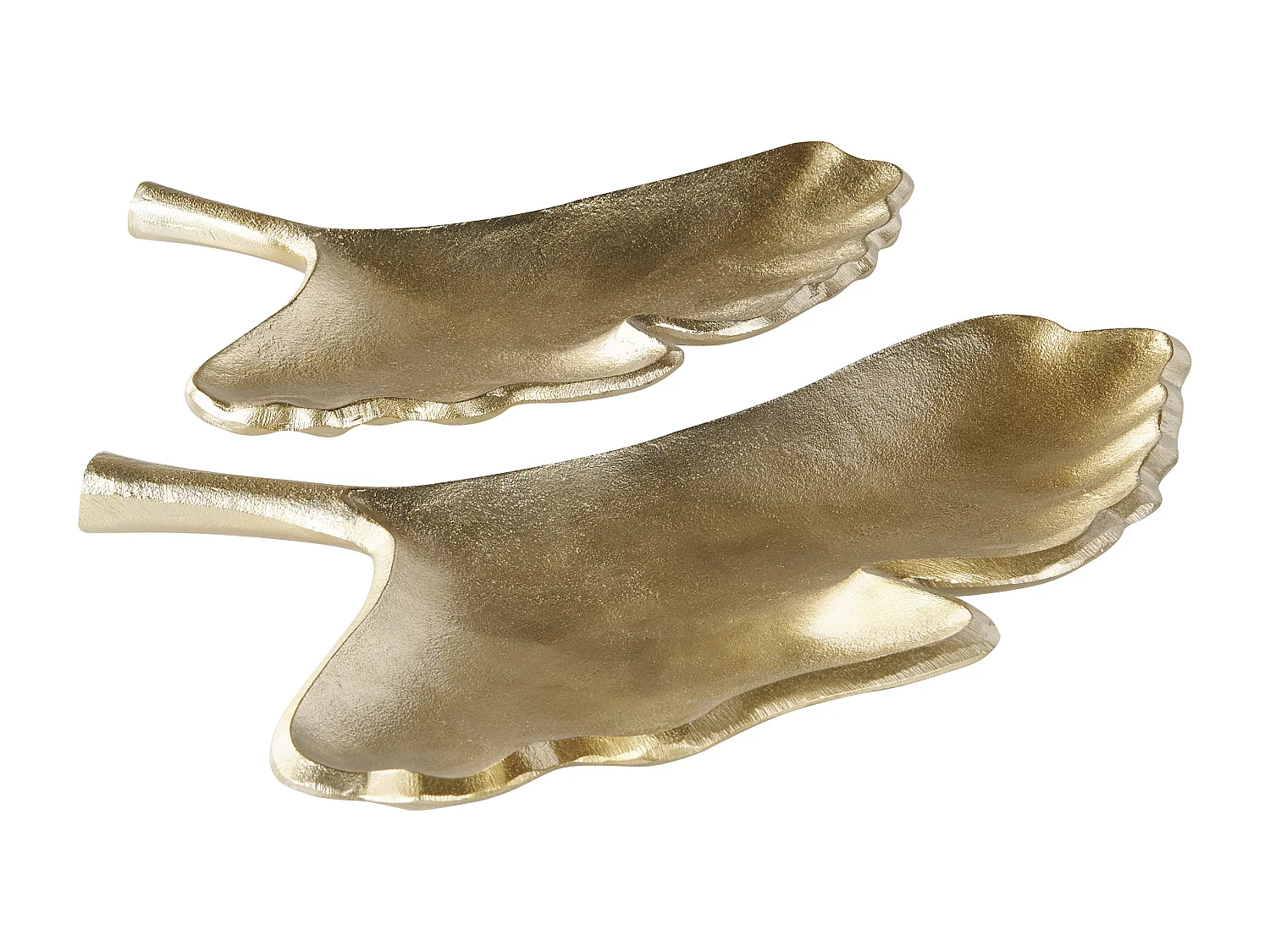 Set van 2 juwelenschaaltjes PALENQUE Metaal Goud