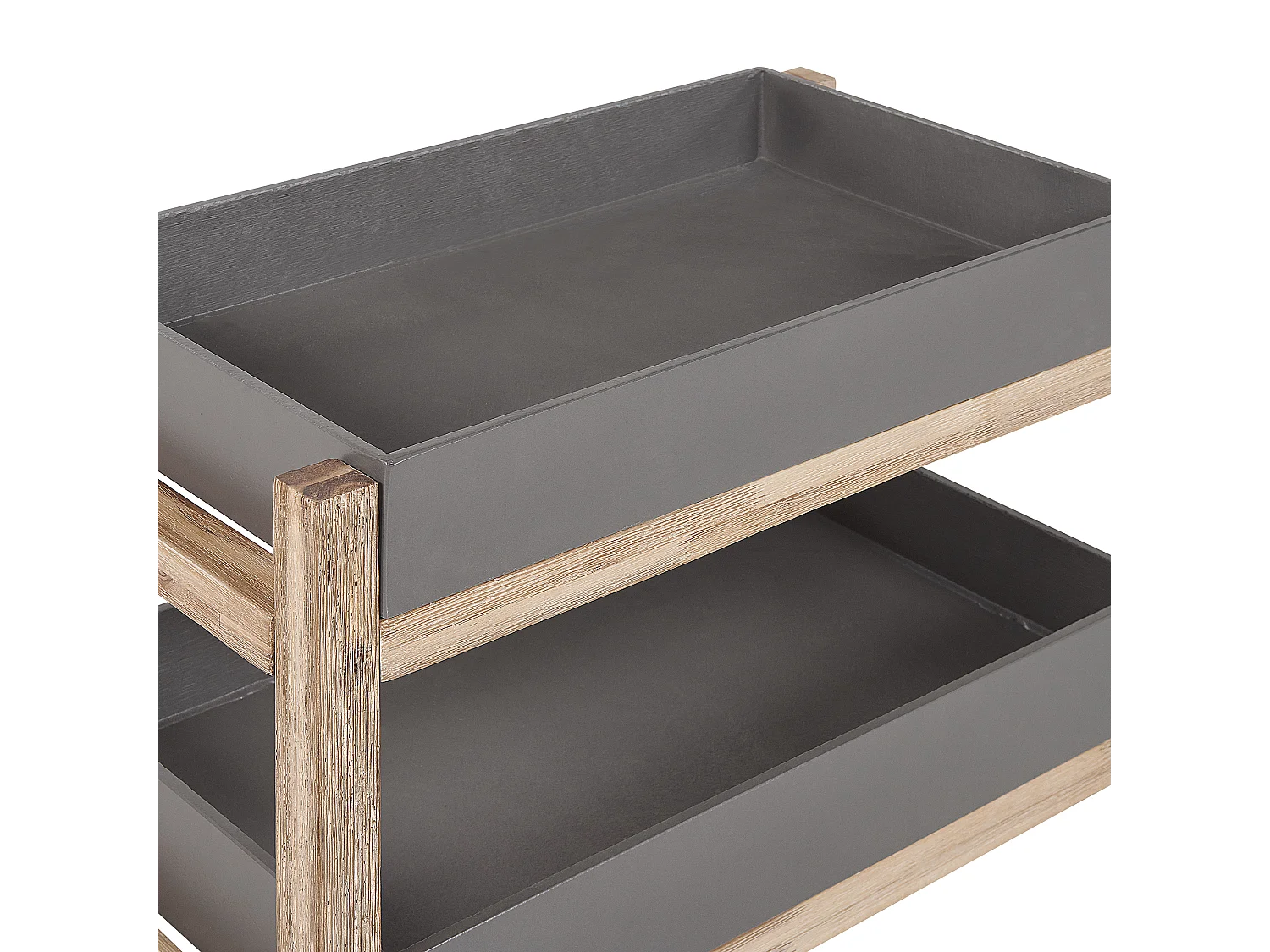 Meuble de rangement OLIENA Béton 74 cm 40 cm Gris