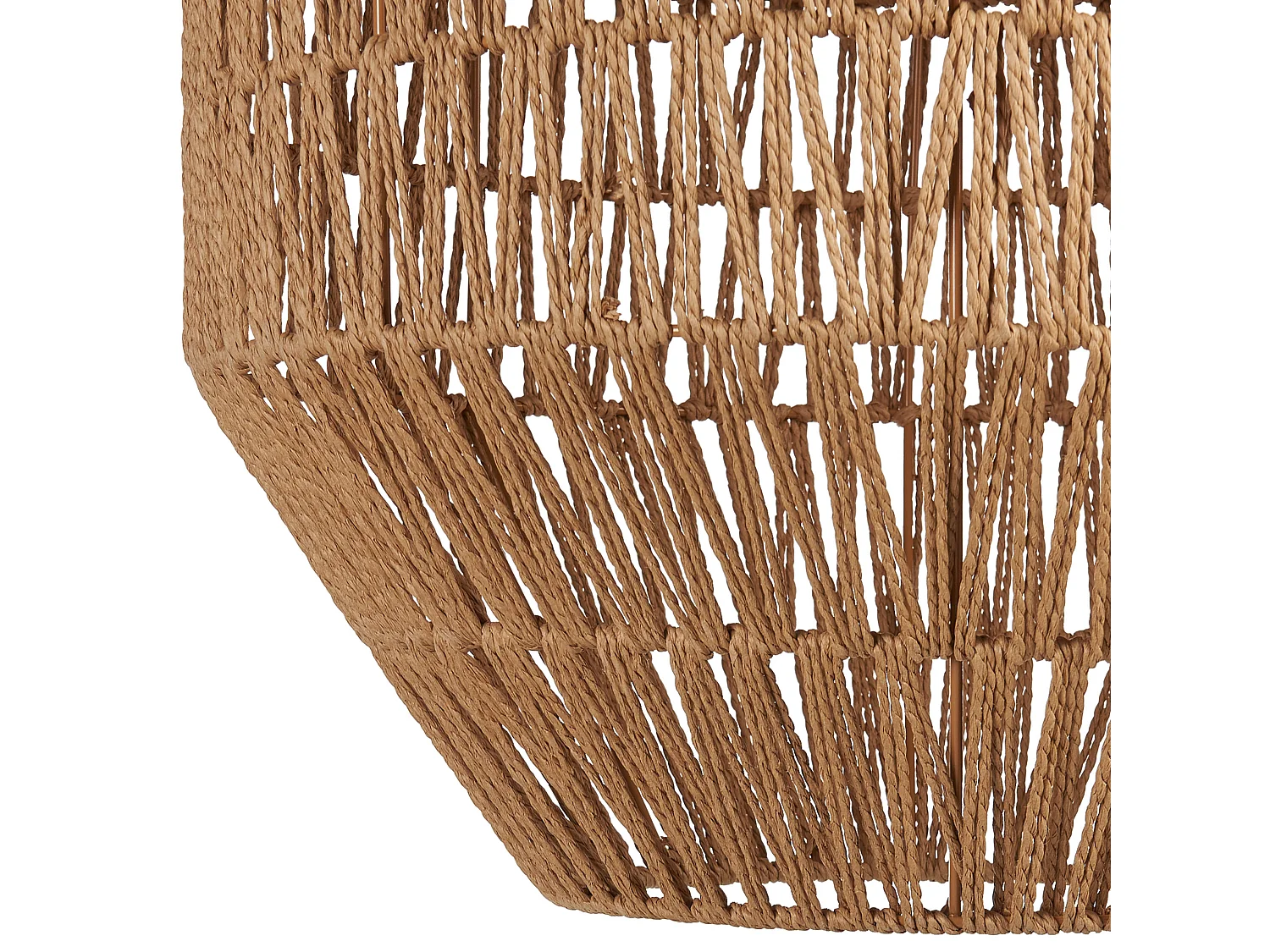 Lampe à suspendre tissée naturelle EWASO