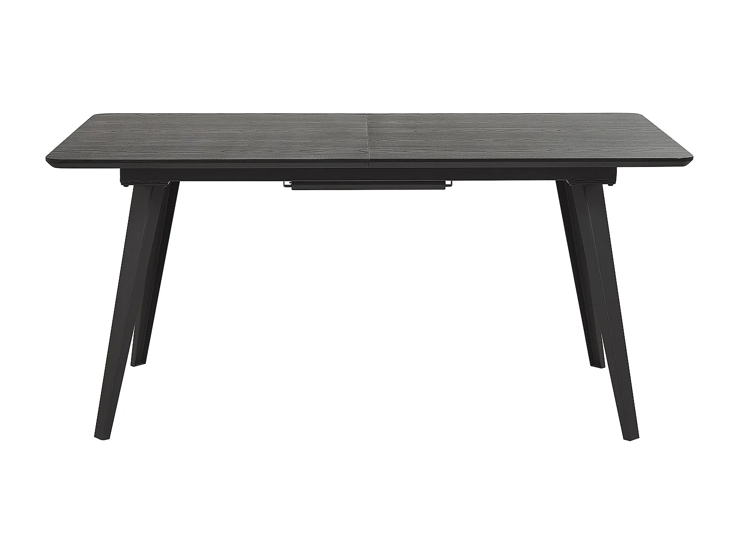 Eettafel uitschuifbaar IRVINGTON Zwart 160/200 cm 90 cm