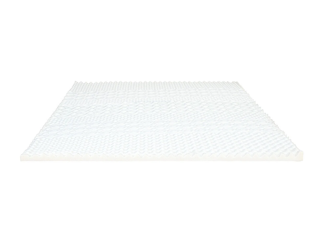 OLYMPE LITERIE | Surmatelas NUAGE 90x190 cm | Mémoire de forme & Zonage de confort