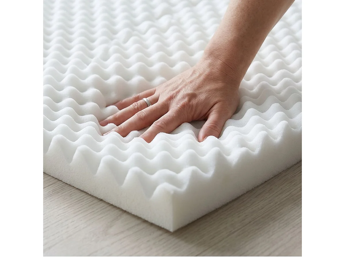 Surmatelas Nuage - Mémoire de forme + zonage de confort - 4 cm d'épaisseur