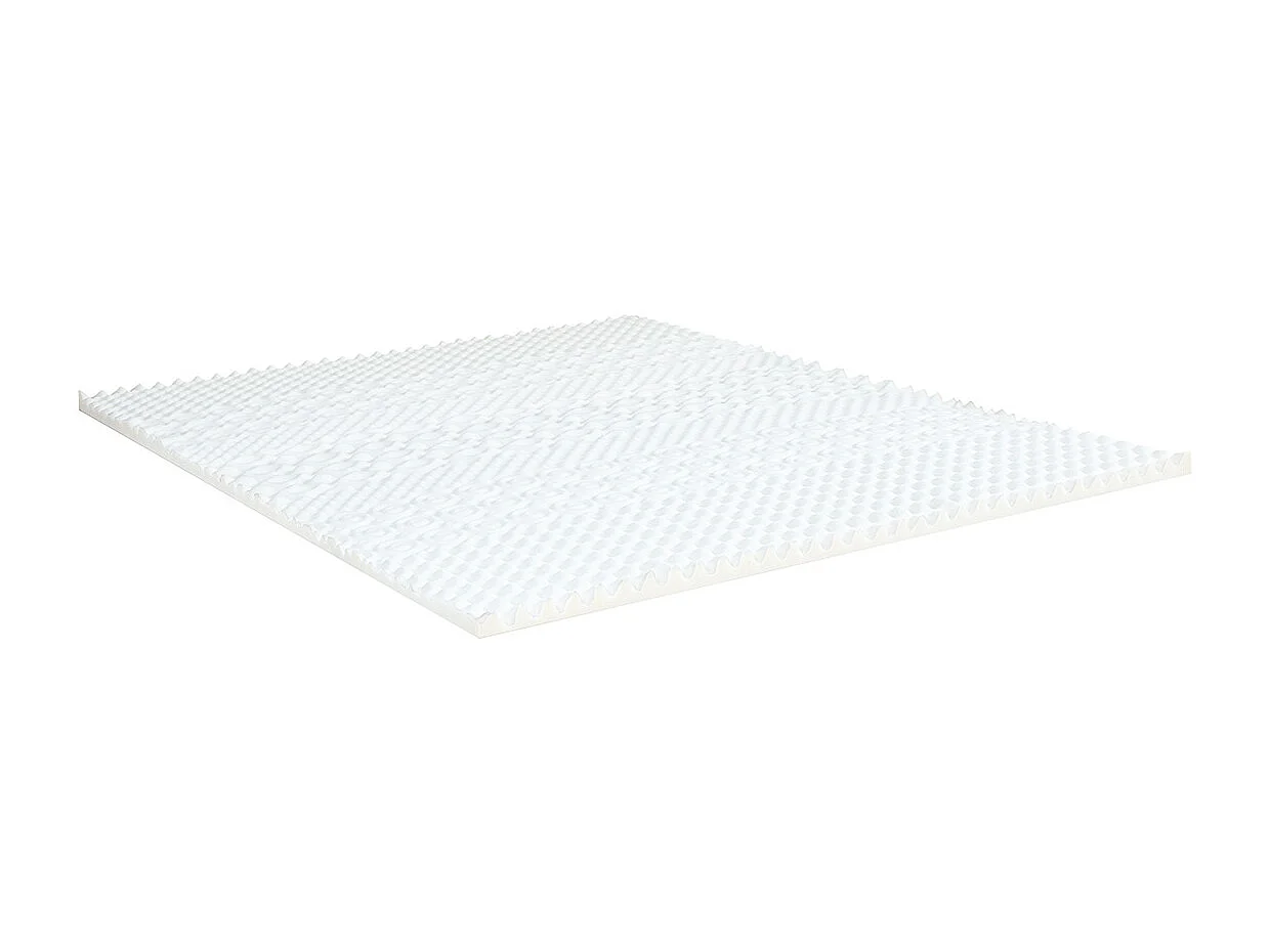 OLYMPE LITERIE | Surmatelas NUAGE 160x200 cm | Mémoire de forme & Zonage de confort