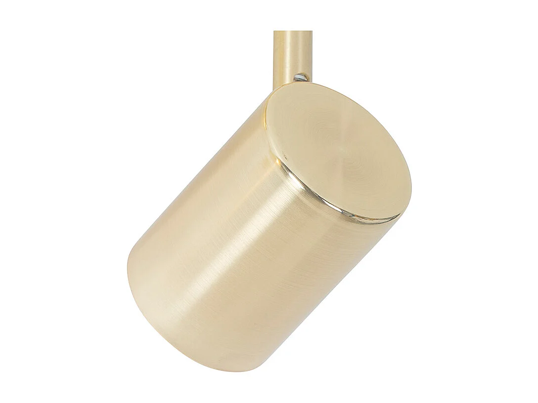 Plafonnier moderne en laiton 2 lumières orientables - Jeana