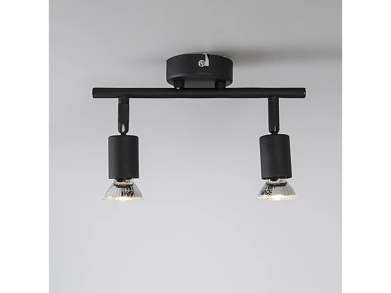 Spot industriel noir inclinable - Jeany 2