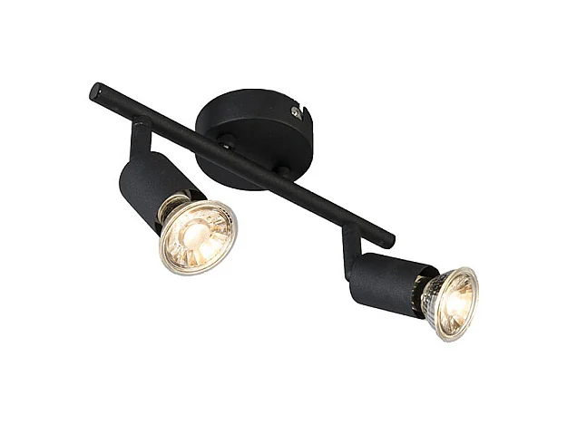 Spot industriel noir inclinable - Jeany 2
