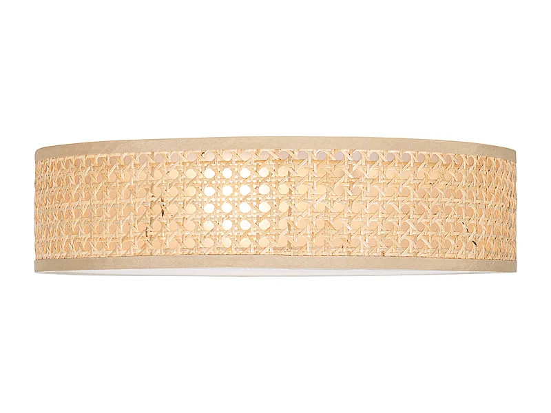 Plafonnier oriental en rotin 40 cm 3 lumières - Tromma