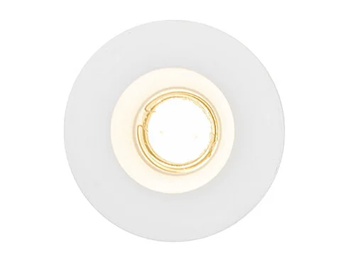 Spot encastré blanc rond 13 cm - Gypsy Stucco