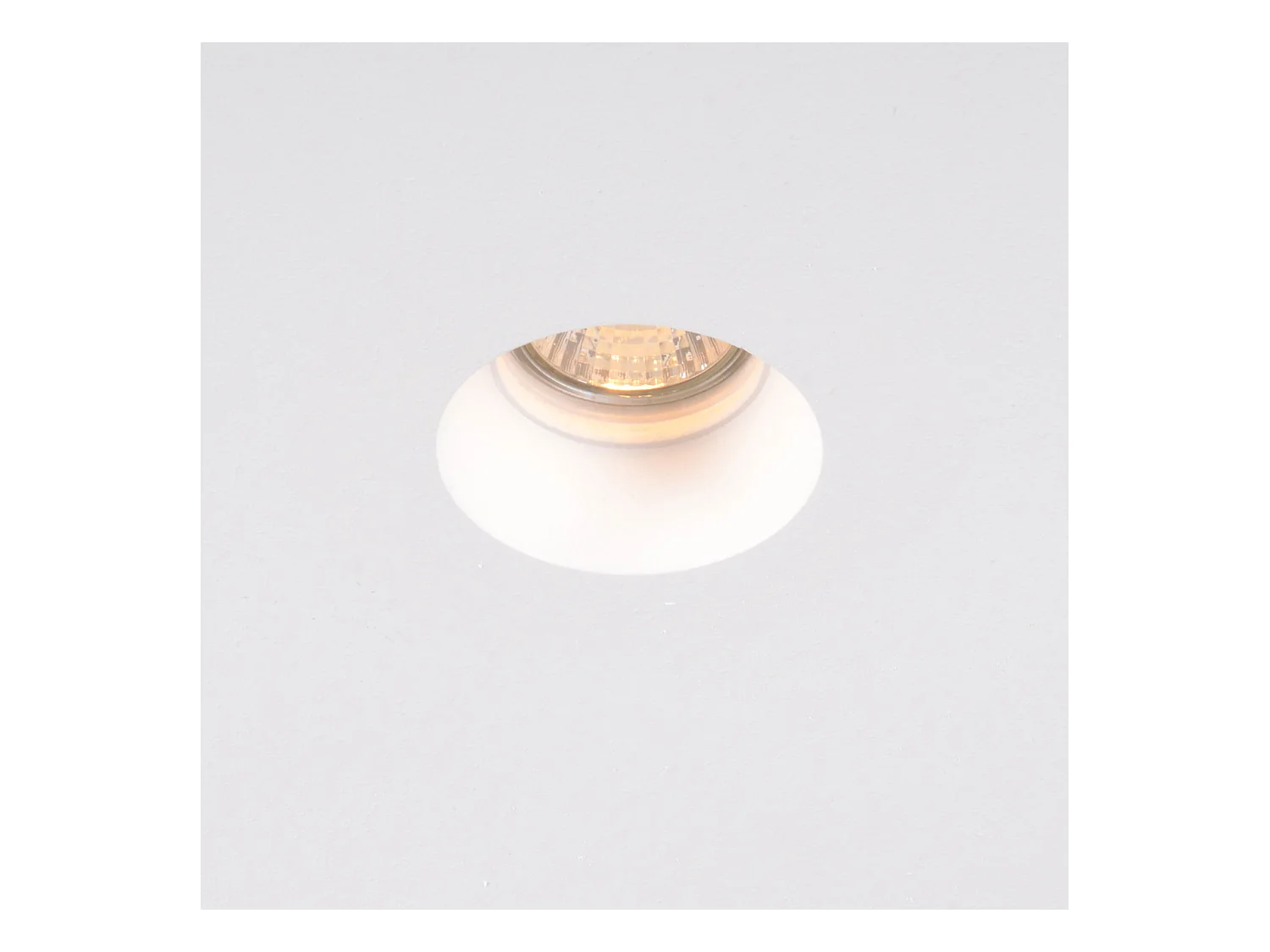 Spot encastré blanc rond 13 cm - Gypsy Stucco