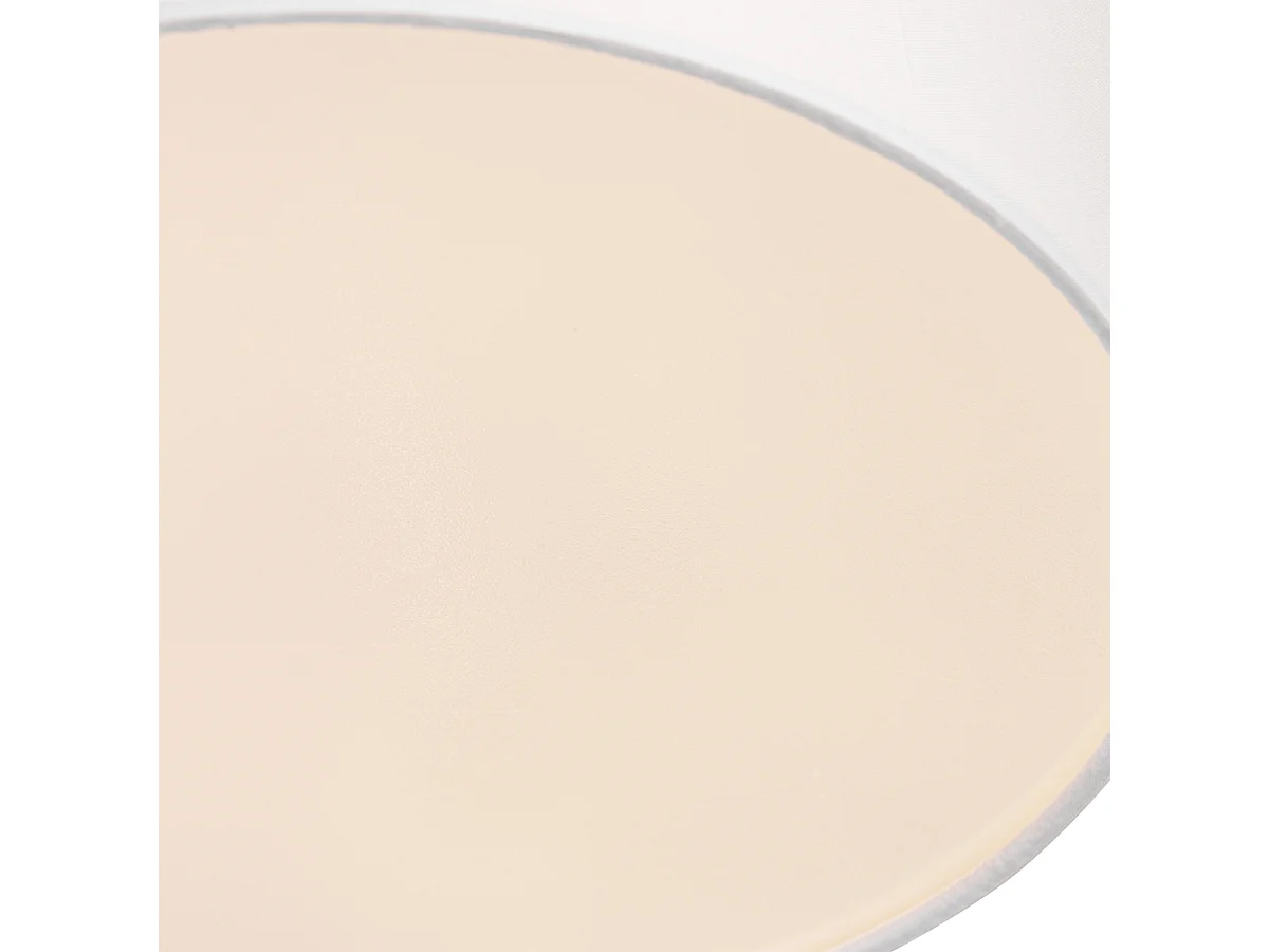 Plafonnier blanc, gris et marron 6 lumières - Multidrum