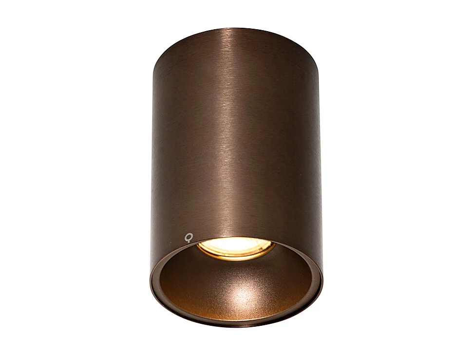 Spot encastré moderne bronze foncé - Deep