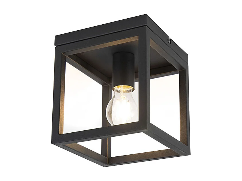 Suspension industrielle noire - Cage