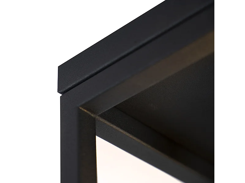 Suspension industrielle noire - Cage