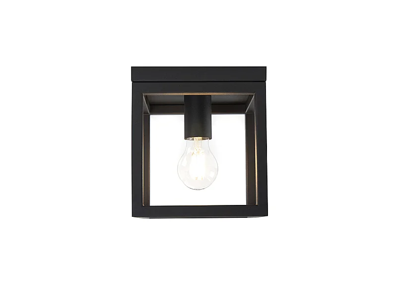 Suspension industrielle noire - Cage