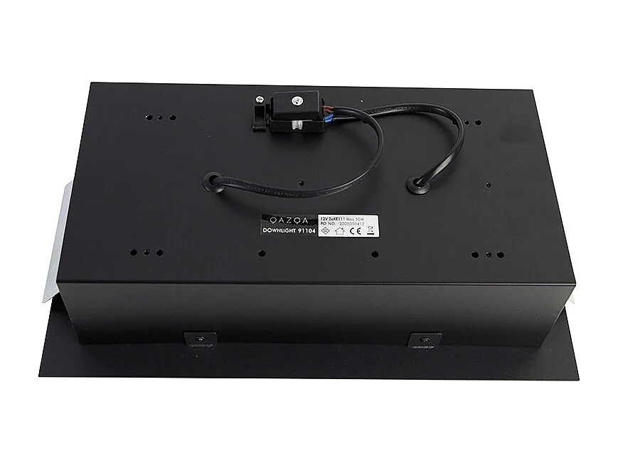 Spot encastré noir orientable AR111 2 lumières - Oneon