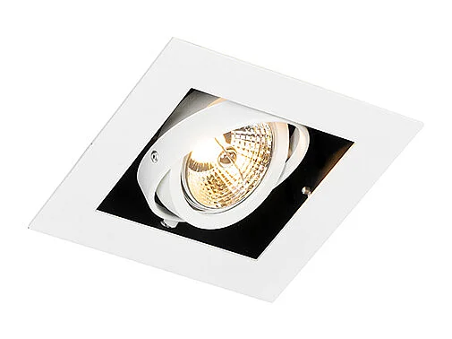Spot encastré moderne blanc orientable - Oneon 70