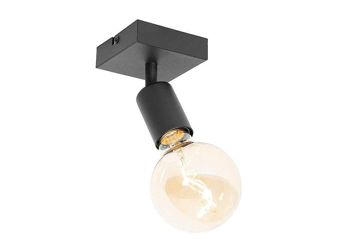 Spot encastré moderne noir carré - Facil