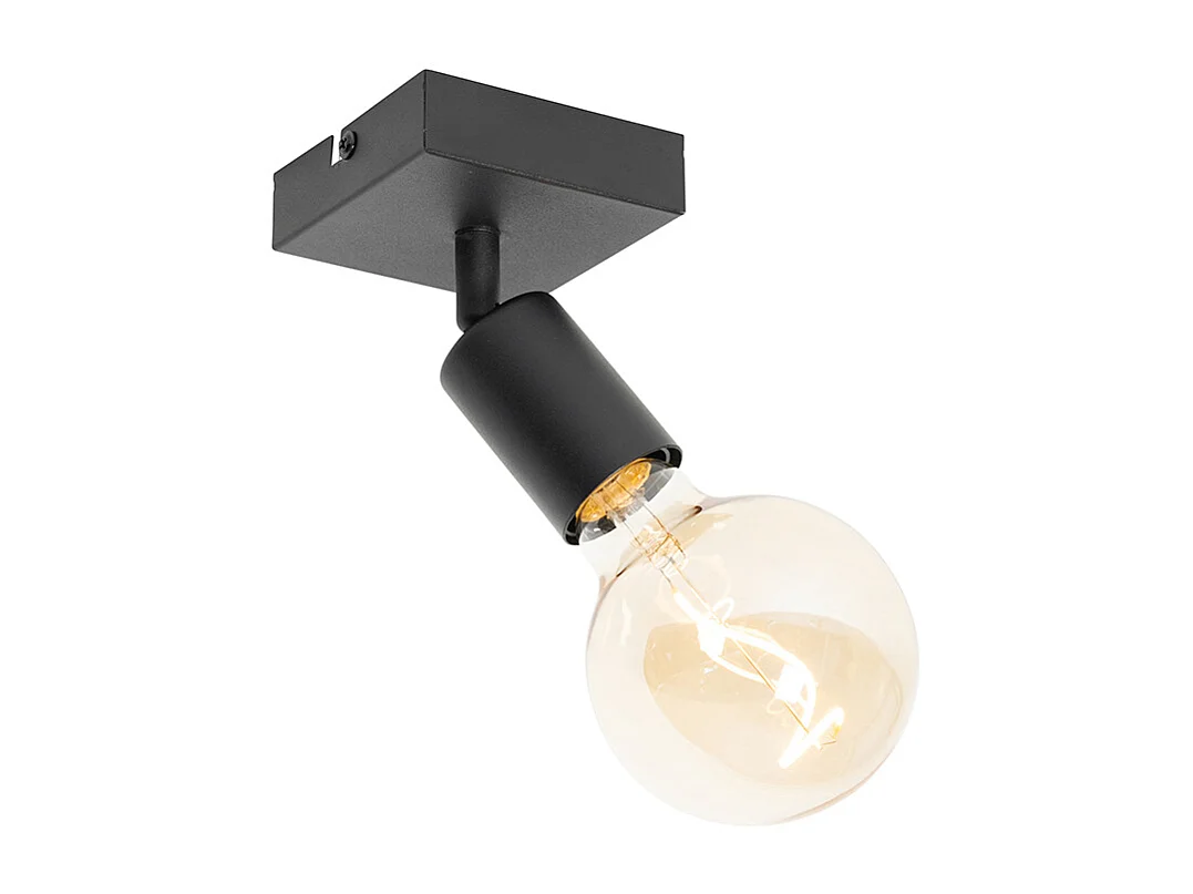 Spot encastré moderne noir carré - Facil