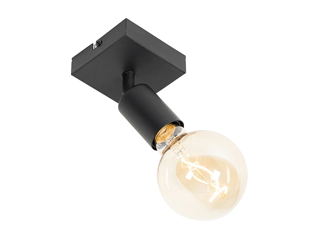 Spot encastré moderne noir carré - Facil