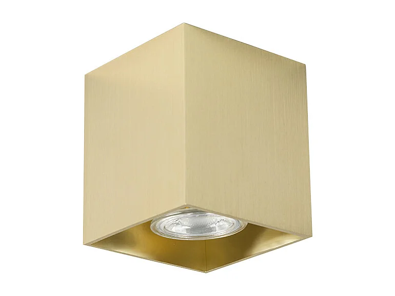 Spot moderne doré - Qubo 1