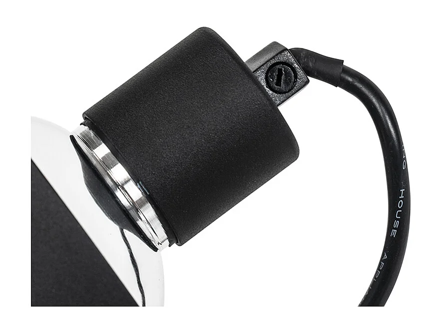 Rail spot monophasé noir - Go