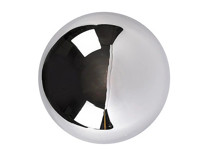 Plafonnier Art Déco noir avec miroir fumé - Pallon
