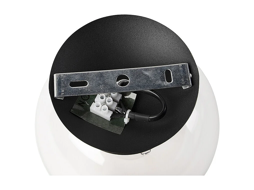 Plafonnier Art Déco noir - Pallon