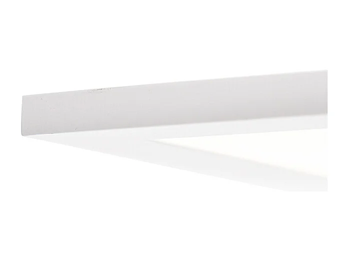 Plafonnier blanc avec LED et variateur avec télécommande - Liv