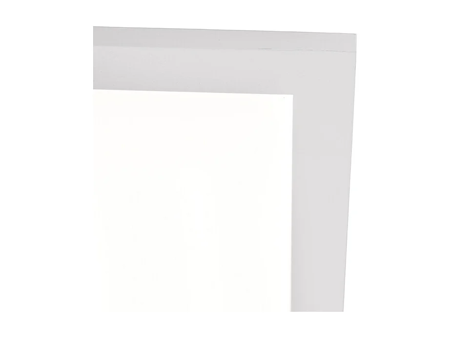 Plafonnier blanc avec LED et variateur avec télécommande - Liv