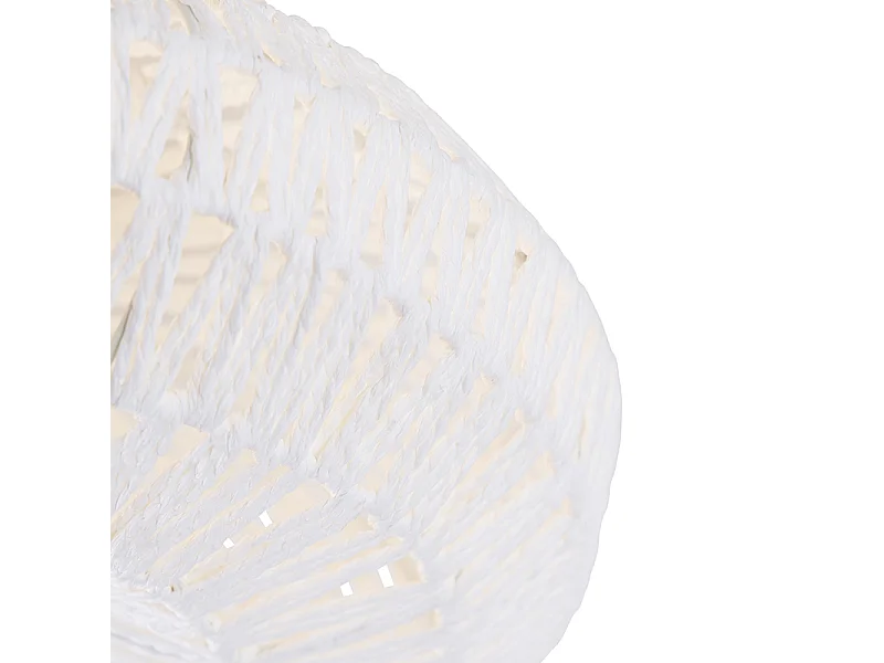 Plafonnier rétro blanc - Lina