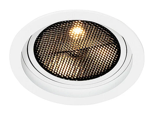 Spot encastré moderne blanc orientable - Coop 111 Honey