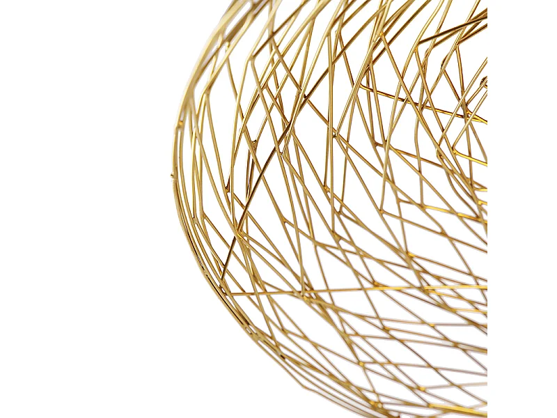 Plafonnier oriental doré 40 cm - Glan