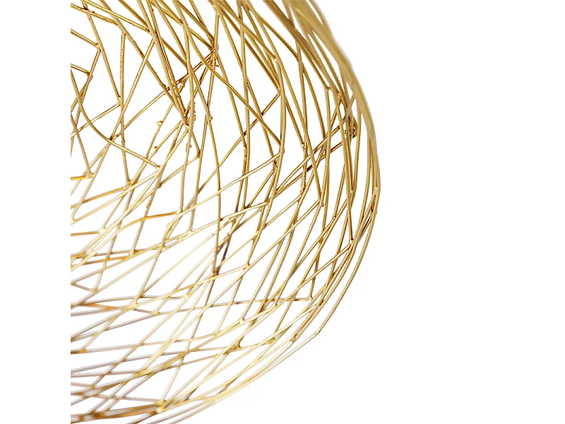 Plafonnier oriental doré 40 cm - Glan