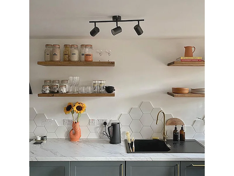 Spot industriel inclinable noir - Jeana 3