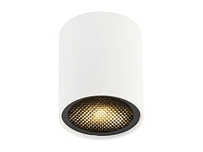 Spot en saillie design blanc GU10 50mm - Tubo Honey