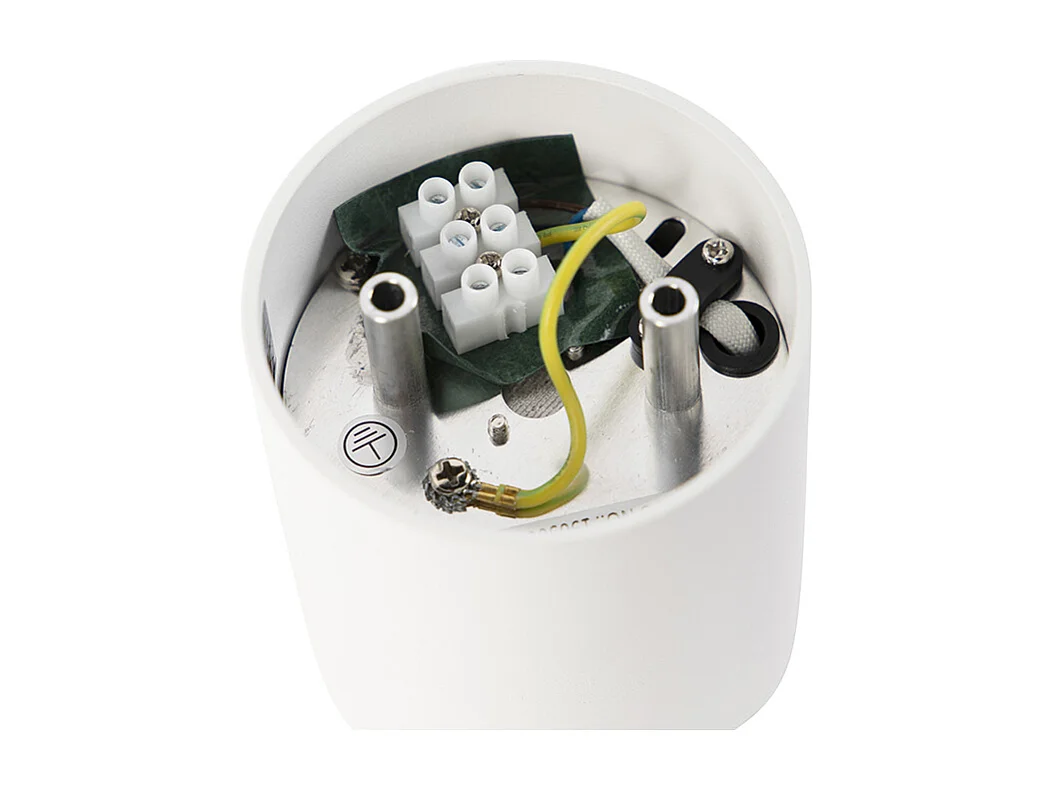 Spot en saillie design blanc GU10 50mm - Tubo Honey