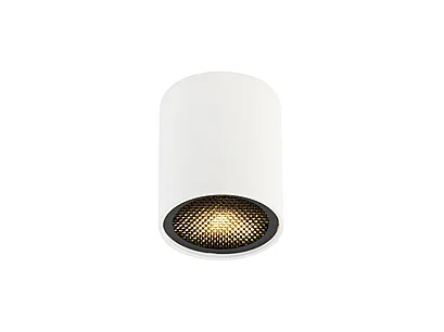 Spot en saillie design blanc GU10 50mm - Tubo Honey