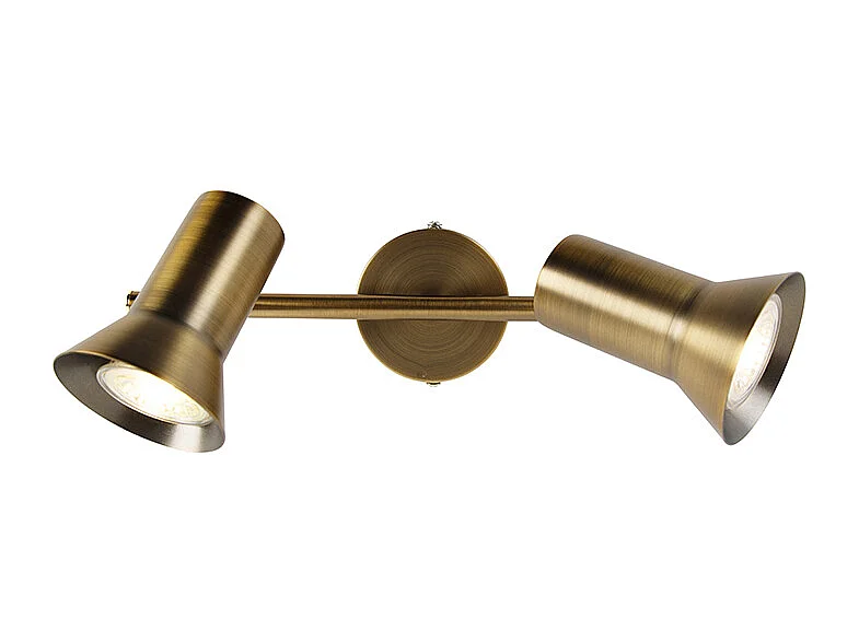Spot de plafond bronze orientable et inclinable - Karin 2