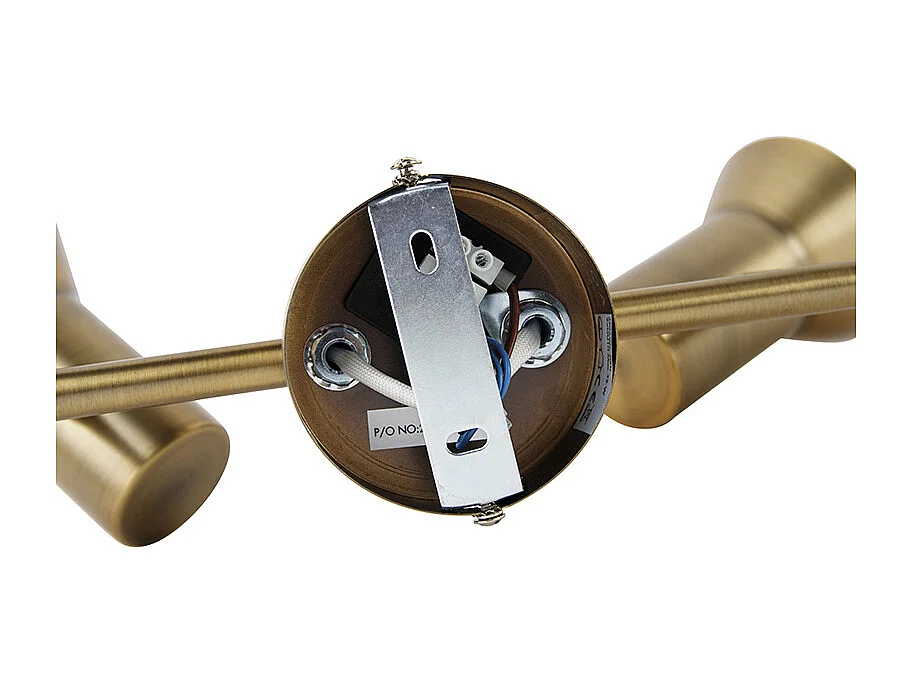 Spot de plafond orientable et inclinable bronze - Karin 2